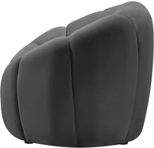 Load image into Gallery viewer, Elijah Grey Velvet Chair