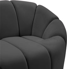 Load image into Gallery viewer, Elijah Grey Velvet Chair
