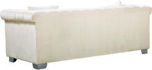 Load image into Gallery viewer, Kayla Cream Velvet Sofa