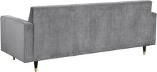Load image into Gallery viewer, Lola Grey Velvet Sofa