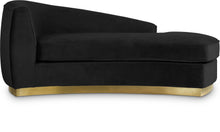 Load image into Gallery viewer, Julian Black Velvet Chaise