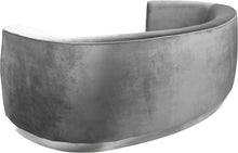 Load image into Gallery viewer, Julian Grey Velvet Sofa
