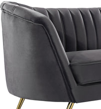 Load image into Gallery viewer, Margo Grey Velvet Chair
