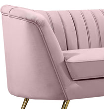 Load image into Gallery viewer, Margo Pink Velvet Chair