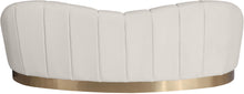 Load image into Gallery viewer, Shelly Cream Velvet Sofa