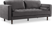 Load image into Gallery viewer, Emily Grey Velvet Sofa