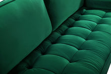 Load image into Gallery viewer, Emily Green Velvet Chair