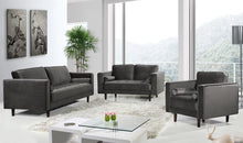Load image into Gallery viewer, Emily Grey Velvet Chair