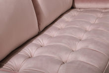 Load image into Gallery viewer, Emily Pink Velvet Chair