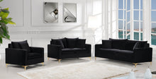 Load image into Gallery viewer, Naomi Black Velvet Chair