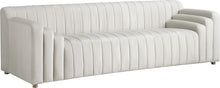 Load image into Gallery viewer, Naya Cream Velvet Sofa