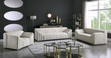 Load image into Gallery viewer, Naya Cream Velvet Chair