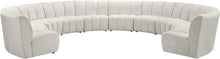 Load image into Gallery viewer, Infinity Cream Velvet 10pc. Modular Sectional
