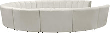 Load image into Gallery viewer, Infinity Cream Velvet 11pc. Modular Sectional