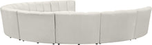 Load image into Gallery viewer, Infinity Cream Velvet 9pc. Modular Sectional