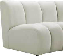 Load image into Gallery viewer, Infinity Cream Velvet Modular Chair