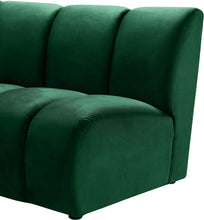 Load image into Gallery viewer, Infinity Green Velvet 11pc. Modular Sectional