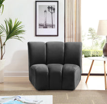 Load image into Gallery viewer, Infinity Grey Velvet Modular Chair