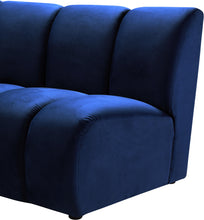 Load image into Gallery viewer, Infinity Navy Velvet Modular Chair