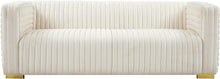 Load image into Gallery viewer, Ravish Cream Velvet Sofa