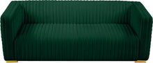 Load image into Gallery viewer, Ravish Green Velvet Sofa