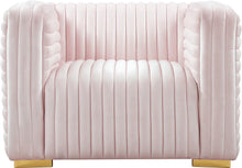 Load image into Gallery viewer, Ravish Pink Velvet Chair