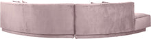 Load image into Gallery viewer, Kenzi Pink Velvet 2pc. Sectional
