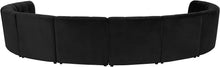 Load image into Gallery viewer, Limitless Black Velvet 10pc. Modular Sectional