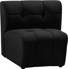 Load image into Gallery viewer, Limitless Black Velvet Modular Chair