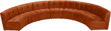 Load image into Gallery viewer, Limitless Cognac Velvet 7pc. Modular Sectional