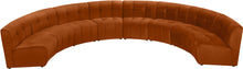 Load image into Gallery viewer, Limitless Cognac Velvet 8pc. Modular Sectional