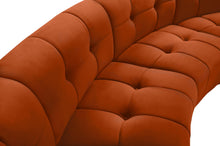 Load image into Gallery viewer, Limitless Cognac Velvet 6pc. Modular Sectional