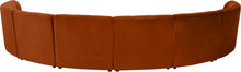 Load image into Gallery viewer, Limitless Cognac Velvet 8pc. Modular Sectional
