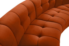 Load image into Gallery viewer, Limitless Cognac Velvet 7pc. Modular Sectional