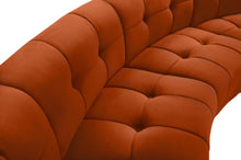 Load image into Gallery viewer, Limitless Cognac Velvet 9pc. Modular Sectional
