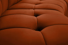 Load image into Gallery viewer, Limitless Cognac Velvet Modular Chair