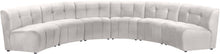 Load image into Gallery viewer, Limitless Cream Velvet 6pc. Modular Sectional