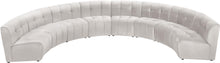 Load image into Gallery viewer, Limitless Cream Velvet 8pc. Modular Sectional
