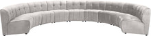 Load image into Gallery viewer, Limitless Cream Velvet 9pc. Modular Sectional