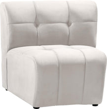 Load image into Gallery viewer, Limitless Cream Velvet Modular Chair
