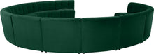 Load image into Gallery viewer, Limitless Green Velvet 13pc. Modular Sectional