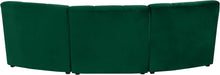 Load image into Gallery viewer, Limitless Green Velvet 3pc. Modular Sectional