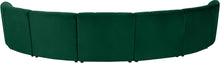 Load image into Gallery viewer, Limitless Green Velvet 7pc. Modular Sectional