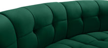 Load image into Gallery viewer, Limitless Green Velvet 4pc. Modular Sectional
