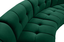 Load image into Gallery viewer, Limitless Green Velvet 11pc. Modular Sectional