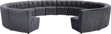 Load image into Gallery viewer, Limitless Grey Velvet 14pc. Modular Sectional