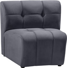 Load image into Gallery viewer, Limitless Grey Velvet Modular Chair