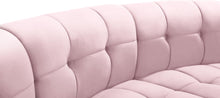 Load image into Gallery viewer, Limitless Pink Velvet 6pc. Modular Sectional