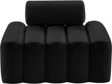 Load image into Gallery viewer, Melody Black Velvet Chair