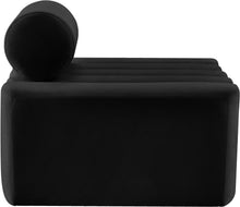 Load image into Gallery viewer, Melody Black Velvet Chair
